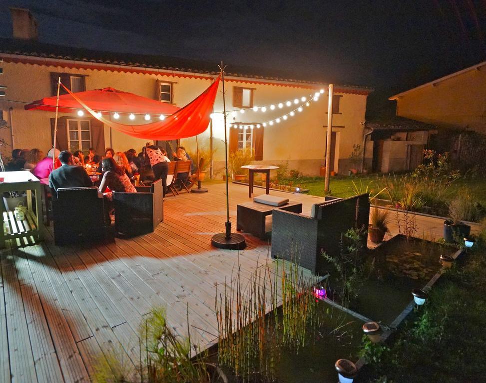 Logis Hotel Restaurant La Barguillere Saint-Pierre-de-Rivière Εξωτερικό φωτογραφία