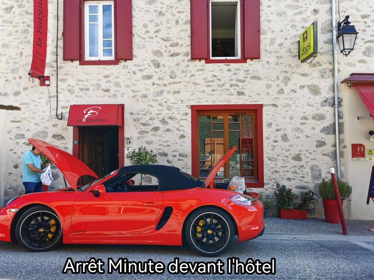 Logis Hotel Restaurant La Barguillere Saint-Pierre-de-Rivière Εξωτερικό φωτογραφία