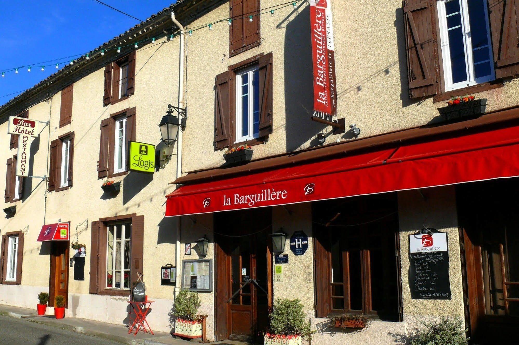 Logis Hotel Restaurant La Barguillere Saint-Pierre-de-Rivière Εξωτερικό φωτογραφία